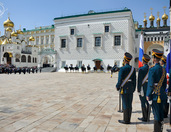 Military Parade in Moscow Kremlin on the Children’s Day